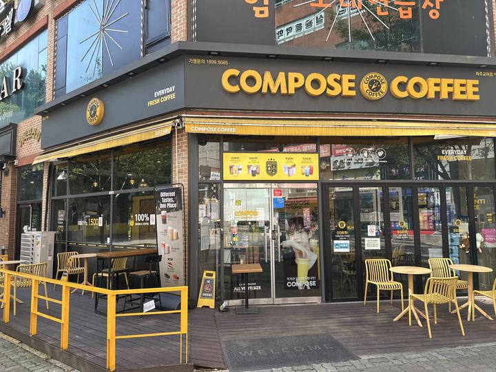Compose Coffee门面